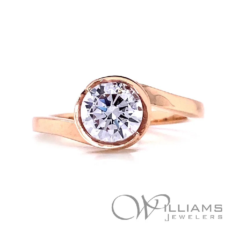 Engagement rings with pearl accents for elegance -Williams Elevation 14 Karat Diamond Engagement Ring