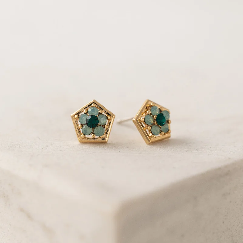 Stud Earrings for Travel Look -Anise Stud Earrings Pacific Opal