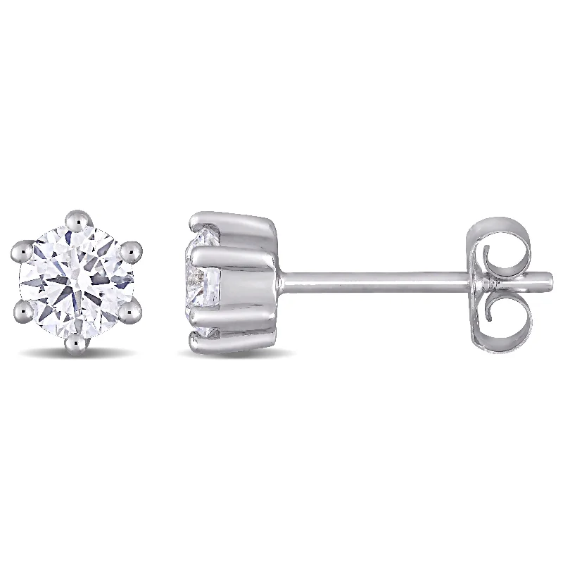 Stud Earrings for Engagement Party -Created Forever 5/8ct TW Lab-Grown Diamond Stud Earrings in 14k White Gold