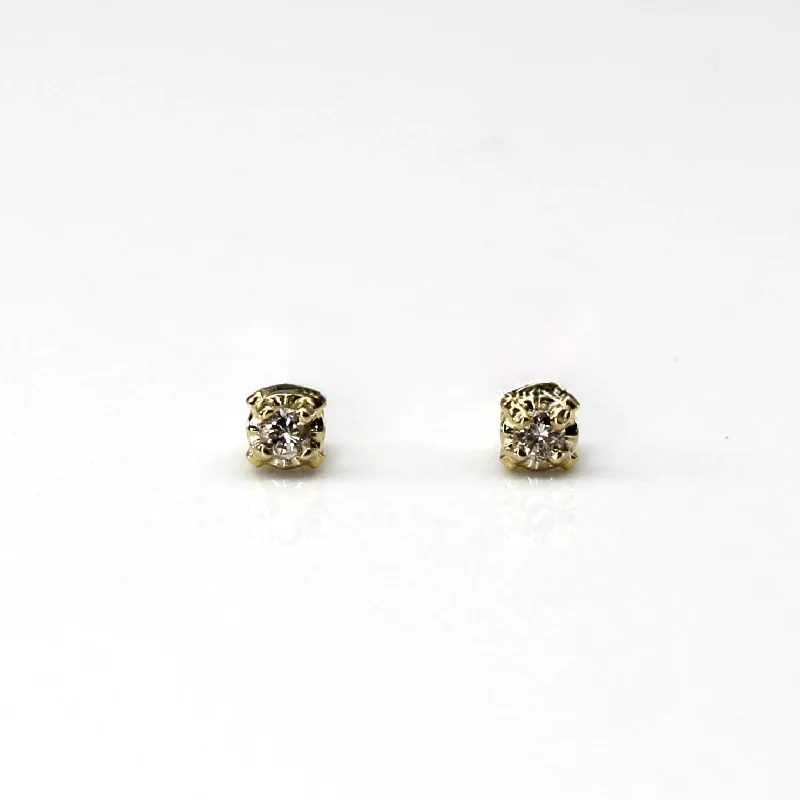 Maximalist Stud Earrings for Bling -Diamond Stud Earrings | 0.05ctw |