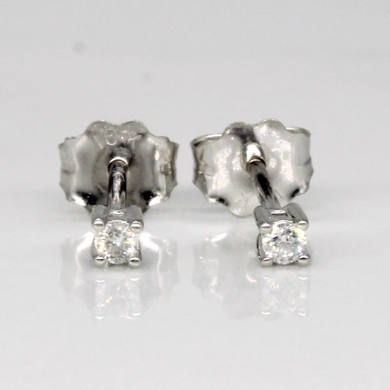 Stud Earrings for Evening Gown -Diamond Stud Earrings | 0.05ctw |