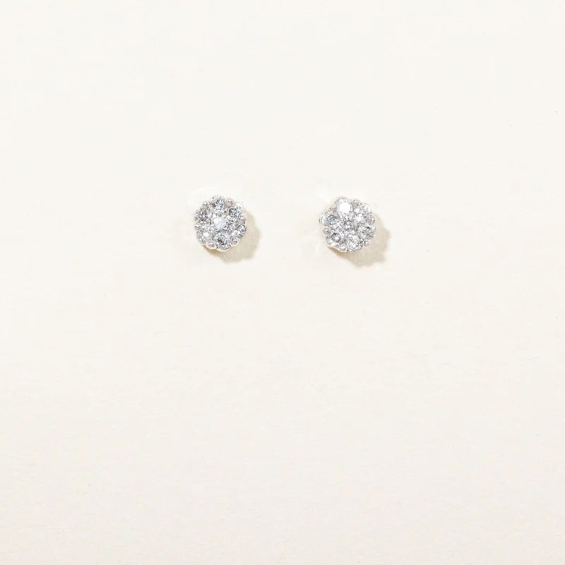 Stud Earrings for Travel Look -Diamond Stud Earrings | 0.07ctw |