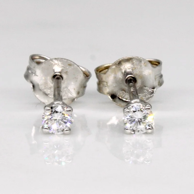 Stud Earrings with Abstract Designs -Diamond Stud Earrings | 0.11ctw |