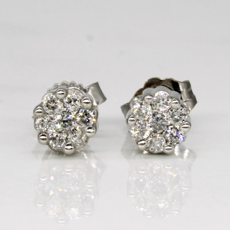 Stud Earrings for Concert Look -Diamond Stud Earrings | 0.20ctw |