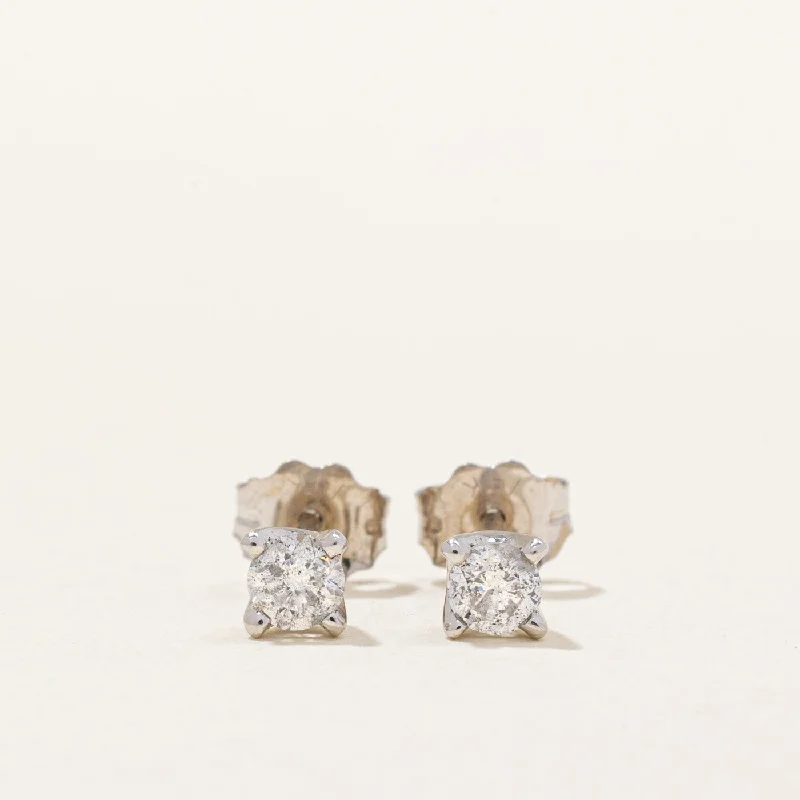 Waterproof Stud Earrings for Outdoor -Diamond Stud Earrings | 0.22ctw |