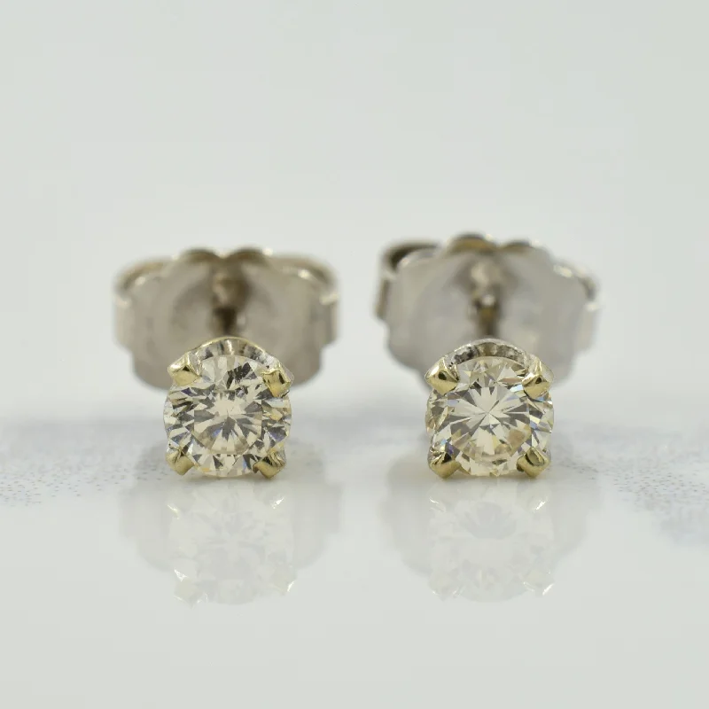 Silver Stud Earrings for Men -Diamond Stud Earrings | 0.25ctw |