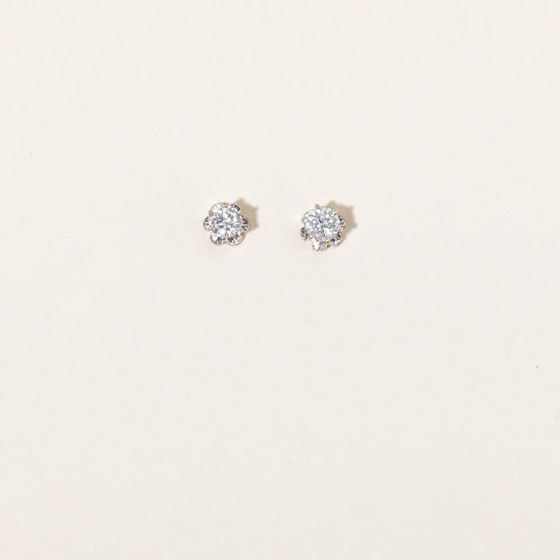 Stud Earrings for Formal Attire -Diamond Stud Earrings | 0.46ctw |