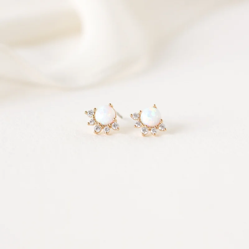 Magnetic Closure Stud Earrings for Easy -Juno Stud Earrings