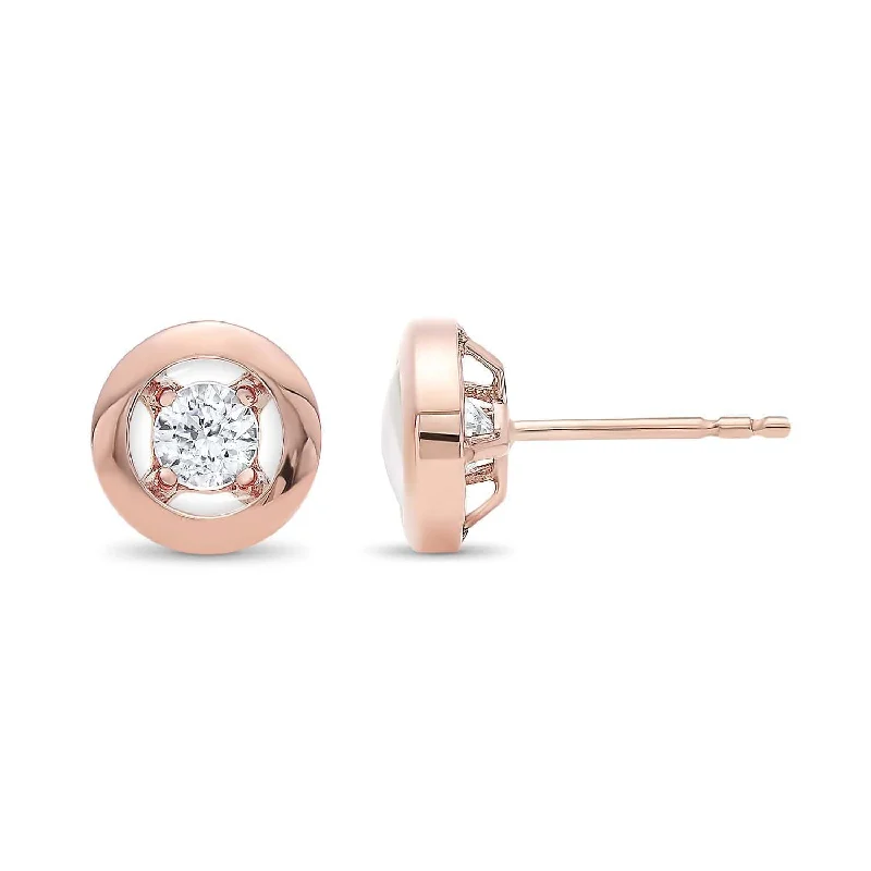 Waterproof Stud Earrings for Outdoor -Modern Diamond Stud Earrings