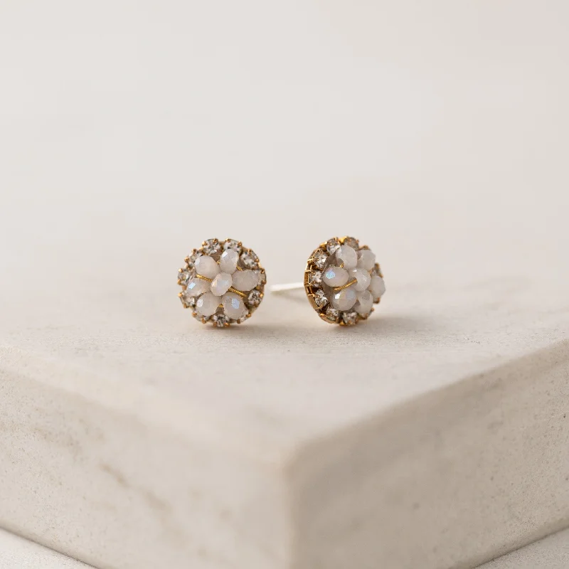 Stud Earrings for Evening Gown -Poppy Stud Earrings