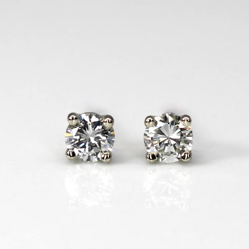 Stud Earrings for Christmas Party -'100 Ways' Diamond Stud Earrings | 0.43ctw |