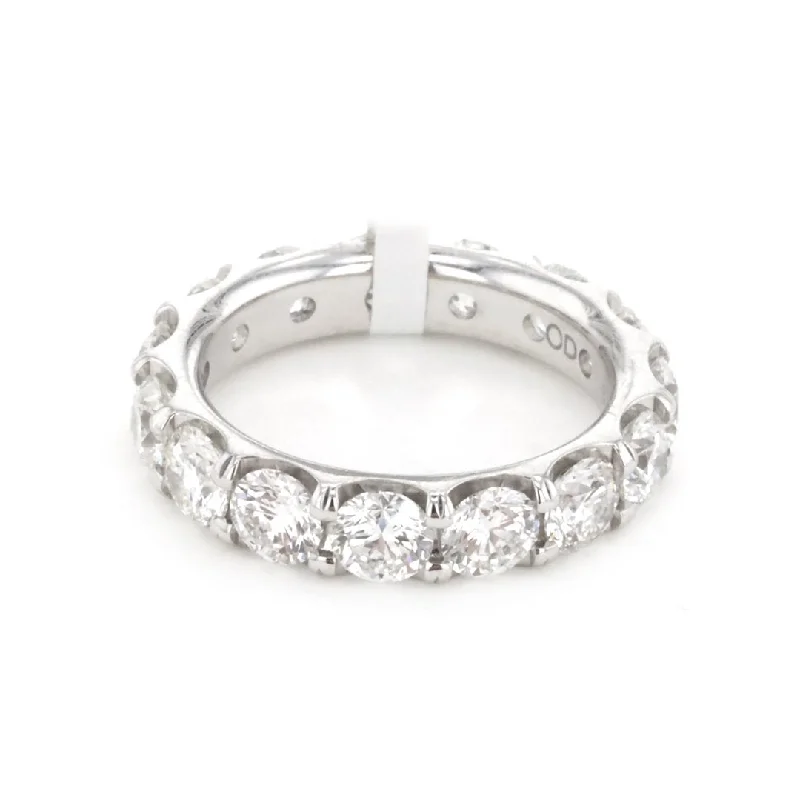 Best necklaces and pendants with layered designs for a chic, stacked look-4.49 ctw Diamond Eternity Band