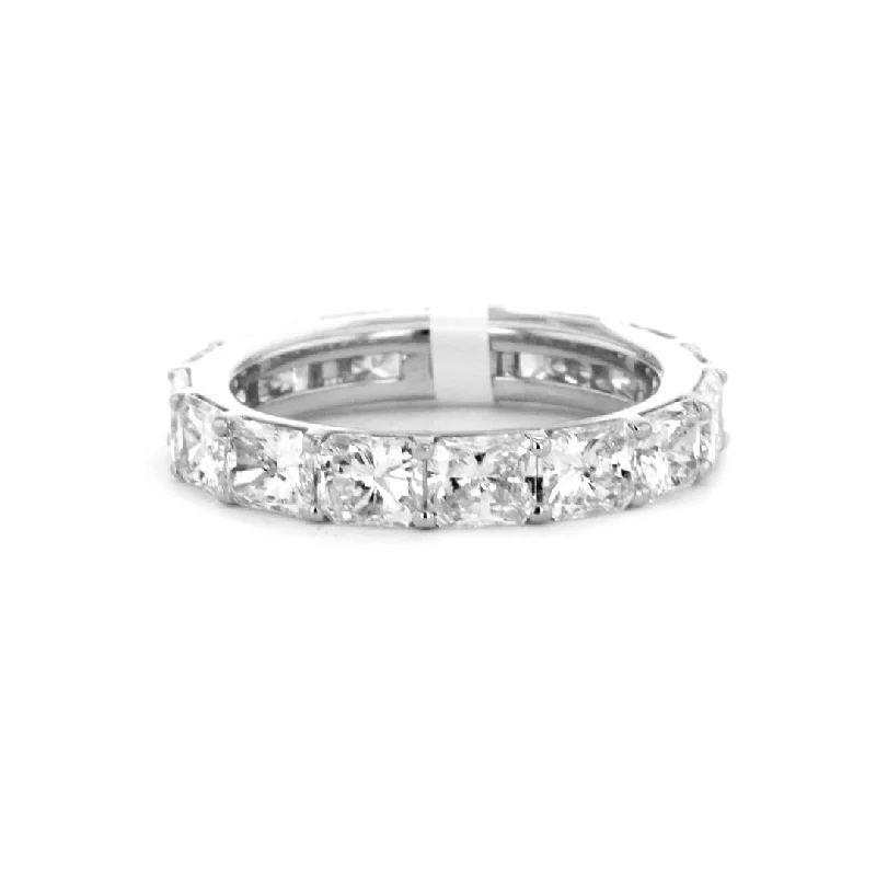 Necklaces and pendants with matching rings for a coordinated set of jewelry-4.53 ctw Diamond Eternity Band