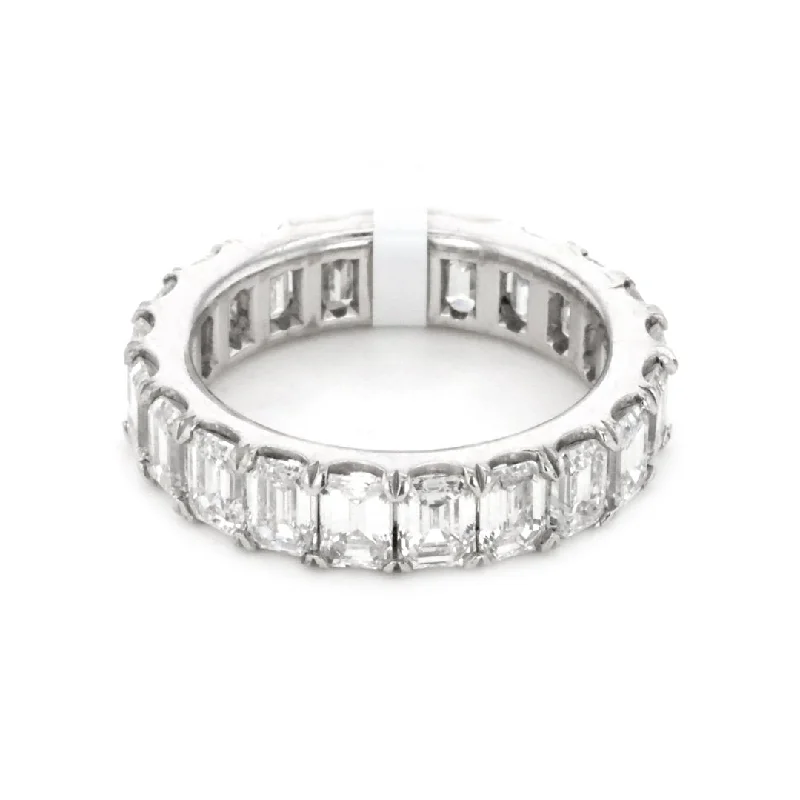 Necklaces and pendants with infinity love symbols for an eternal, romantic gesture-5.43 ctw Diamond Eternity Band