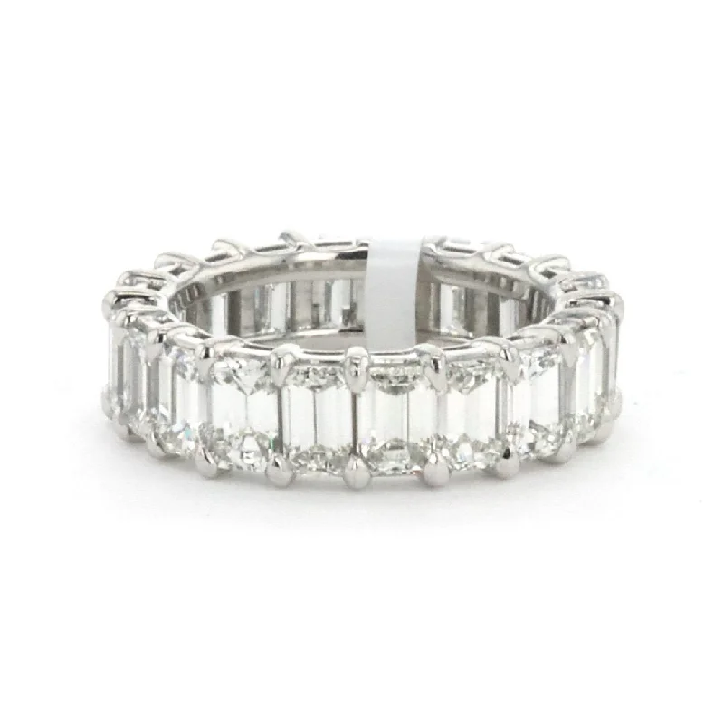 Best necklaces and pendants with emerald gemstones for a rich, sophisticated design-6.38 ctw Diamond Eternity Band