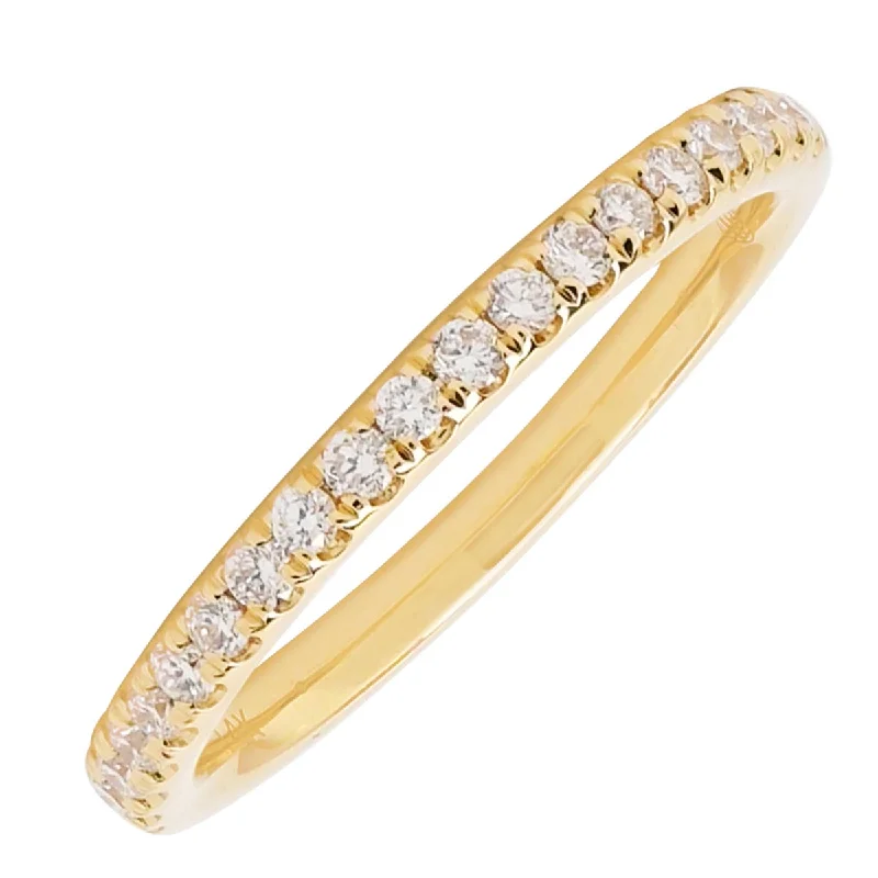 Women’s rings with topaz gems for brilliance -Daydream Diamond Band in 14kt Yellow Gold (1/4ct tw)