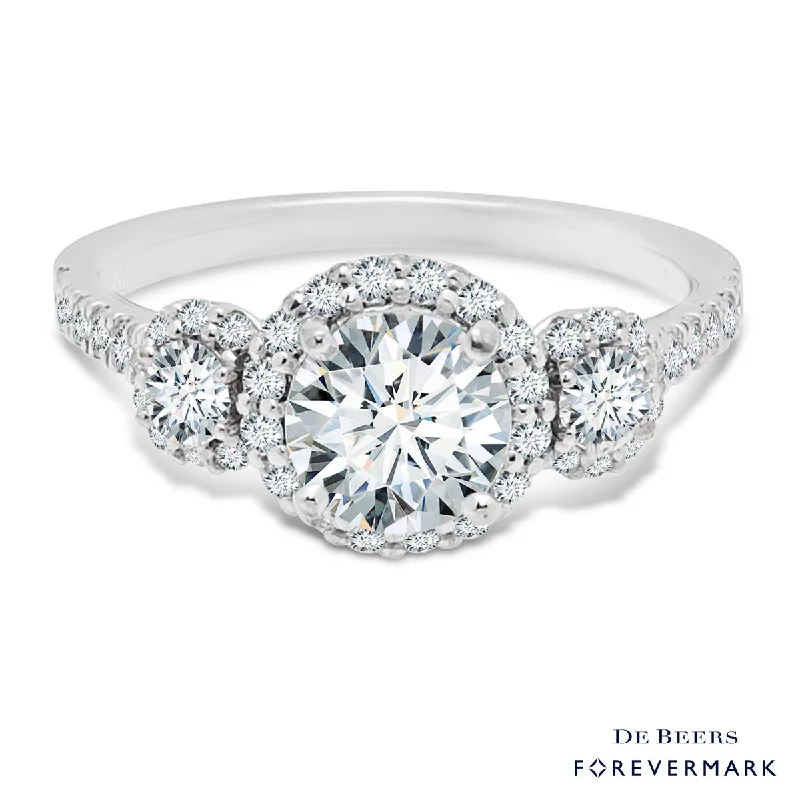 Women’s rings with citrine stones for warmth -Forevermark Diamond Engagement Ring in 14kt White Gold (1 3/4ct tw)