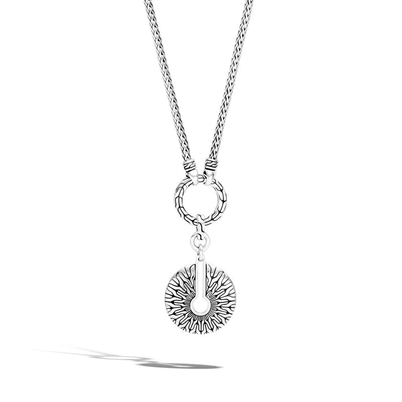 Best necklaces and pendants with rose gold for a warm and romantic appeal-John Hardy Classic Chain Amulet Pendant, 18"