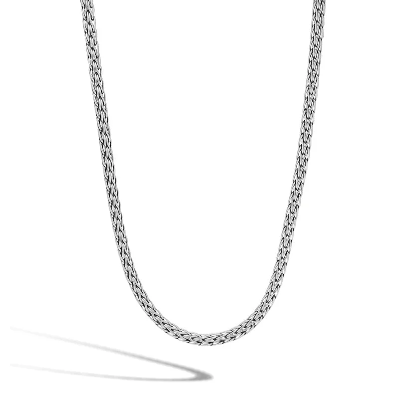 Best necklaces and pendants with infinity hearts for a romantic, eternal symbol-John Hardy Classic Chain Slim Oval Necklace in 16"