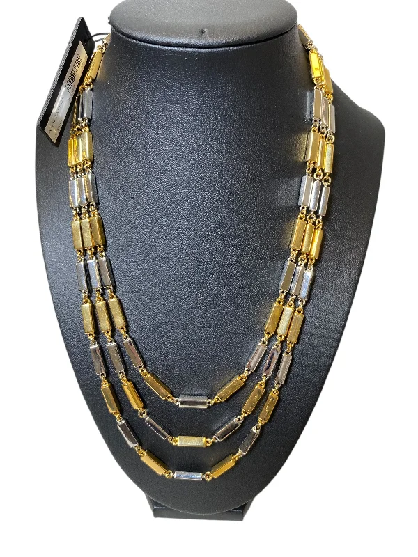 Beautiful necklaces and pendants with layered chains for a fashionable, chic look-Necklace Layered By Ann Taylor