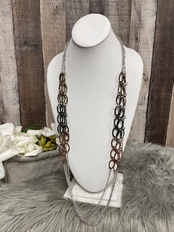 Trendy necklaces and pendants with geometric shapes for a modern aesthetic-Necklace Layered By Premier Designs