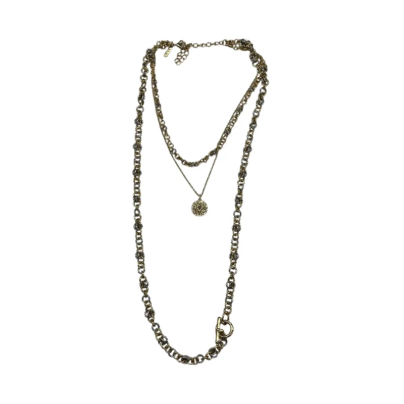 Beautiful necklaces and pendants with moonstone for an ethereal, mystical appearance-Necklace Layered By White House Black Market In Gold