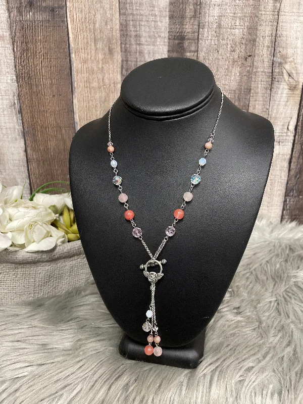 Best necklaces and pendants with gemstone clusters for a bold and colorful effect-Necklace Set By Cme, Size: 02 Piece Set