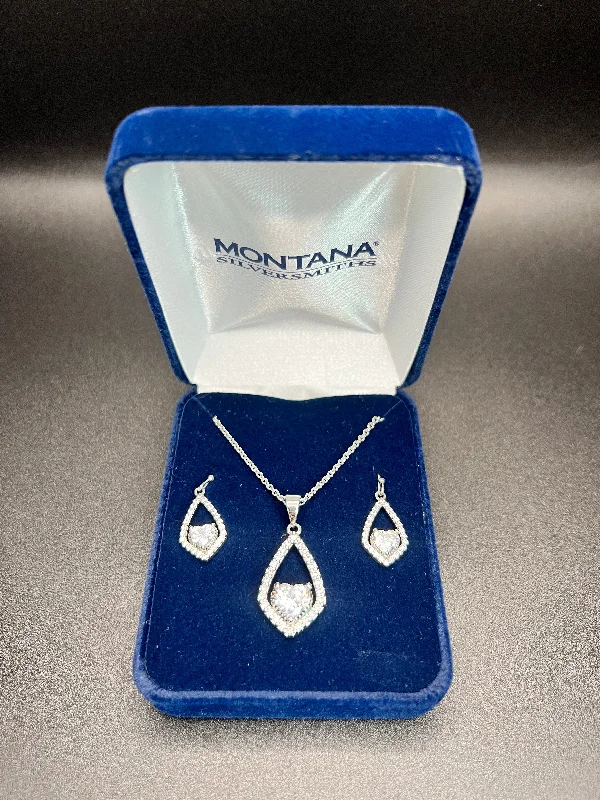 Necklaces and pendants with pearls for a classic and sophisticated touch-Necklace Set By Montana Silversmith, Size: 02 Piece Set