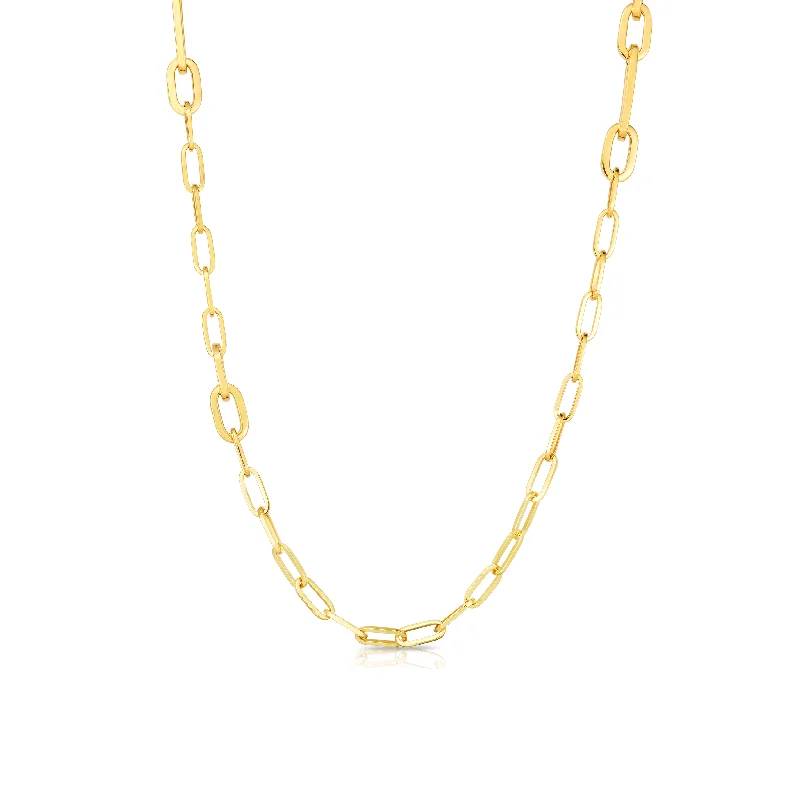 Best necklaces and pendants with floral designs for a feminine and elegant feel-Roberto Coin 18K Yellow Gold Oro Classic Necklace