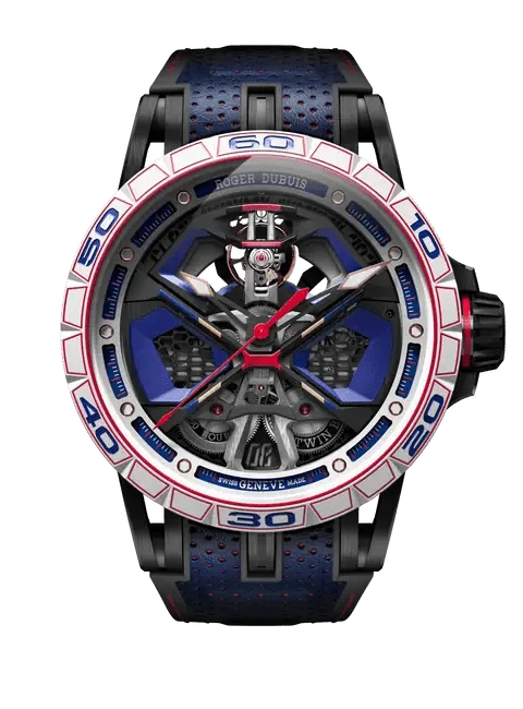 Beautiful necklaces and pendants with geometric shapes for a modern, artistic design-Roger Dubuis Excalibur Spider Monobalancier Huracan