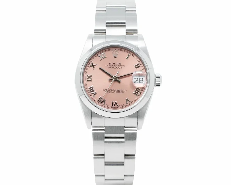 Necklaces and pendants with enamel accents for a colorful, eye-catching appearance-Rolex Datejust 31