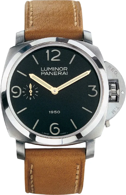 Unique necklaces and pendants with artistic shapes for a creative, one-of-a-kind design-Panerai Luminor 1950 "Fiddy"