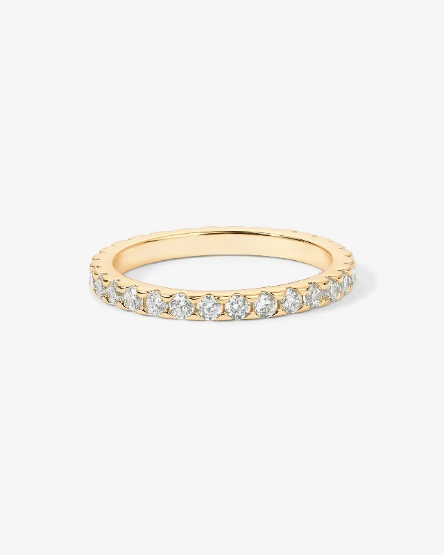 Best necklaces and pendants with butterfly wings for a delicate, graceful style-Vermeil Harlow Eternity Band