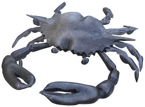 Best necklaces and pendants with vintage coin pendants for a unique accessory-Wrought Iron Crab